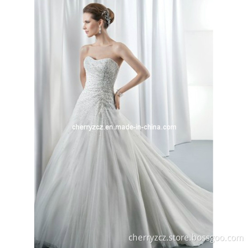 Strapless Wedding Gown (W35148)